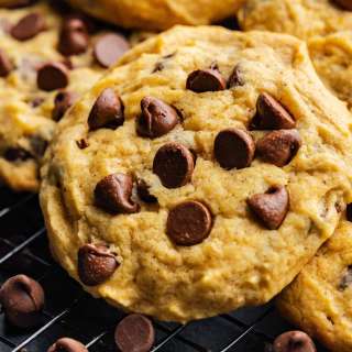 Pumpkin Chocolate Chip Cookies