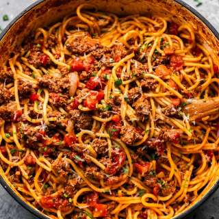 One Pot Spaghetti