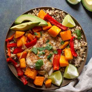 Sheet Pan Cod with Butternut Squash