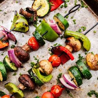 Grilled Veggie Kabobs