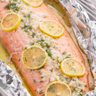 Easy 5 Ingredient Baked Salmon