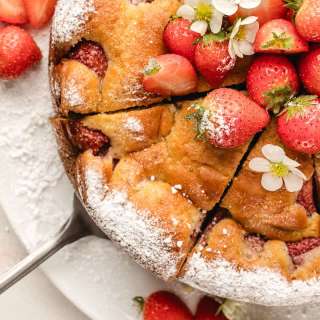 Strawberry Yogurt Cake