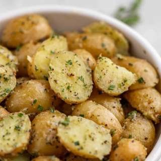 Buttery Herb Boiled Potatoes
