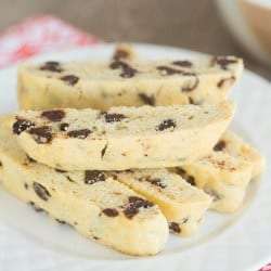 Chocolate Chip Biscotti