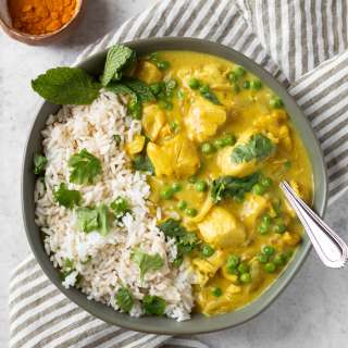 Creamy Curry Chicken and Rice