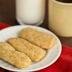 Italian Sesame Seed Cookies (Giuggiulena)