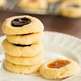 Classic Thumbprint Cookies