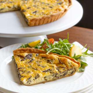 Mushroom Quiche