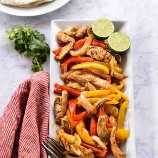Sheet Pan Chicken Fajitas