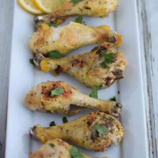 Easy Chicken Drumsticks with Lemon