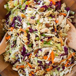 Asian Ramen Chicken Chopped Salad