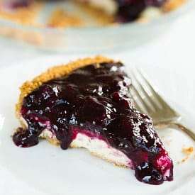 Blueberry Cheesecake Pie
