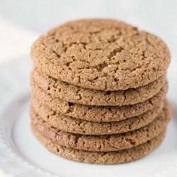 Soft and Chewy Molasses Cookies