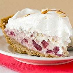 Cranberry Ice Cream Pie