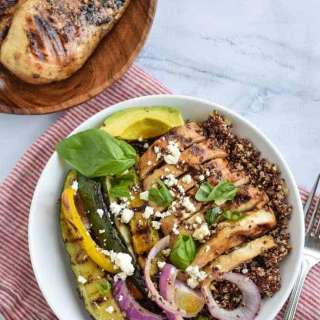 Meal Prep Grilled Chicken Grain Bowls