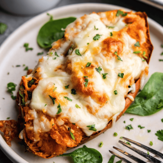 Chipotle Twice Baked Sweet Potatoes