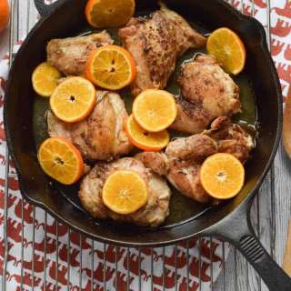 Roasted Clementine Five Spice Chicken