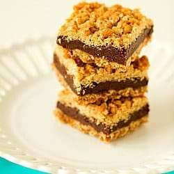 Oatmeal Fudge Bars