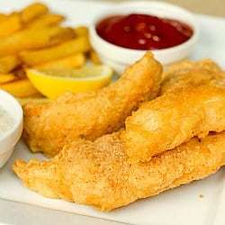 Beer Battered Cod