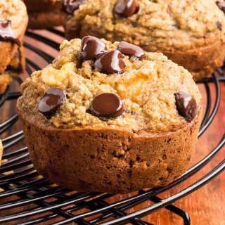 banana oatmeal muffins