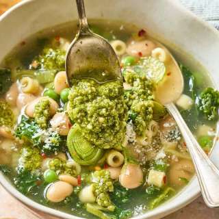 Spring Minestrone Verde