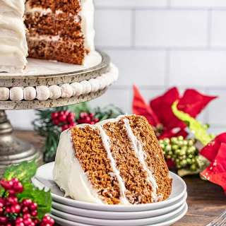 Christmas Gingerbread Cake