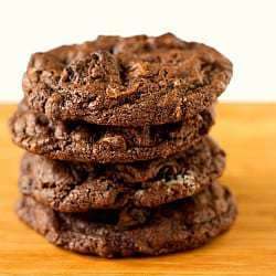 Triple Chocolate Oreo Chunk Cookies