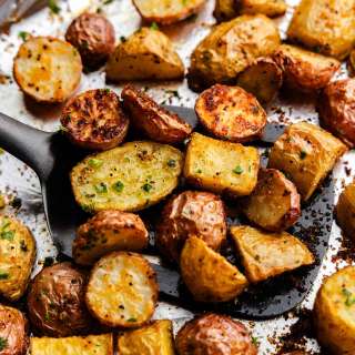 Sheet Pan Crispy Breakfast Potatoes