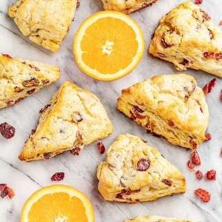 Cranberry Orange Scones