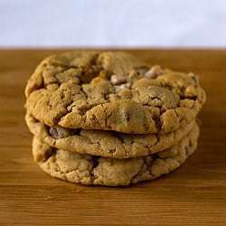 Peanut Butter Snickers Cookies