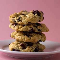 Cranberry White Chocolate Chunk Cookies
