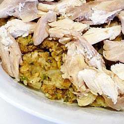 Thanksgiving Leftovers Casserole