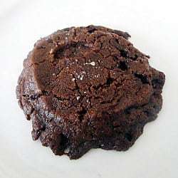 Salted Chocolate Shortbread Cookies