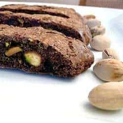 Chocolate-Pistachio Biscotti