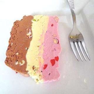 Spumoni Ice Cream Terrine