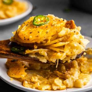 Slow Cooker Jalapeño Scalloped Potatoes