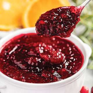 Basic 3 Ingredient Cranberry Sauce (plus variations!)