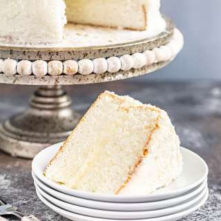 The Most Amazing White Cake