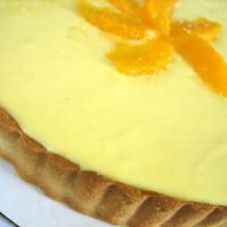 Fresh Orange Cream Tart