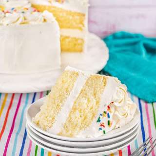 The Most Amazing Vanilla Cake