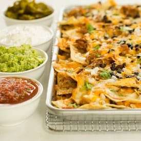 Ultimate Nachos with Beer-Braised Carnitas