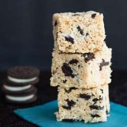Cookies and Cream Rice Krispies Treats