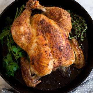 Roast Chicken {and Chicken Gravy}