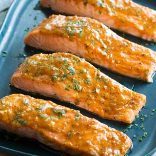 Brown Sugar Glazed Salmon
