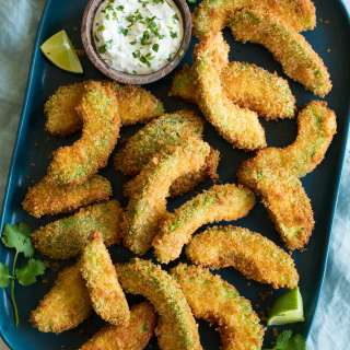 Avocado Fries {and Avocado Tacos}