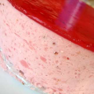 Strawberry Mirror Cake