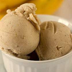 Roasted Banana Ice Cream