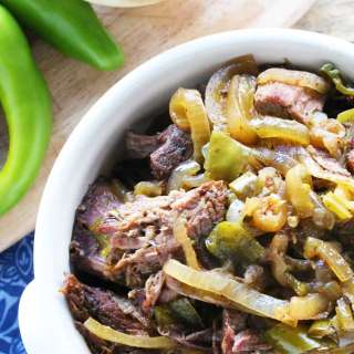 Slow Cooker Green Chile Beef