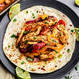 Sheet Pan Chicken Fajitas