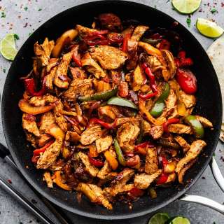 Sizzling Skillet Chicken Fajitas